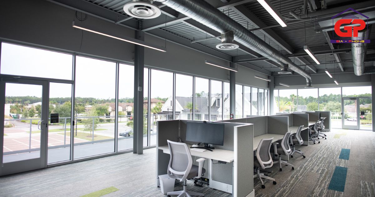 Những lợi ích khi thiết kế văn phòng đẹp kết hợp ánh sáng tự nhiên