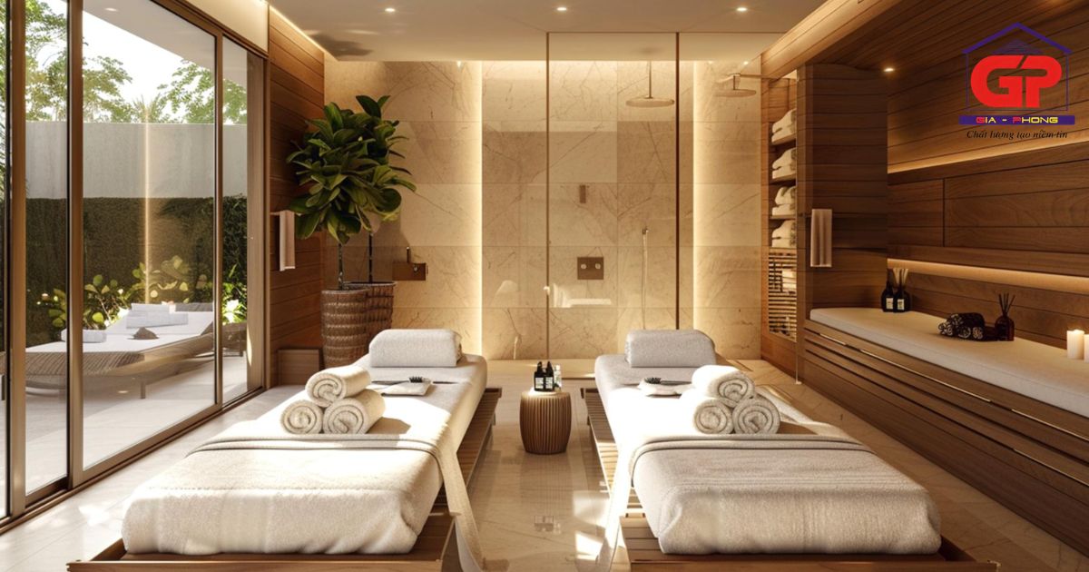 Những phong cách trần thạch cao phổ biến được sử dụng ở Spa và Shop
