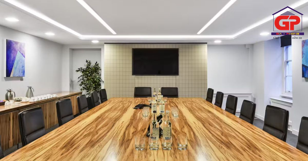 Phối đèn và trần hợp lý để tăng độ tập trung