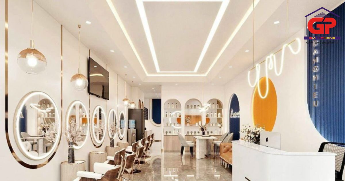 Tạo ấn tượng với khách hàng với mẫu trần thạch cao 3D và trần có logo thương hiệu