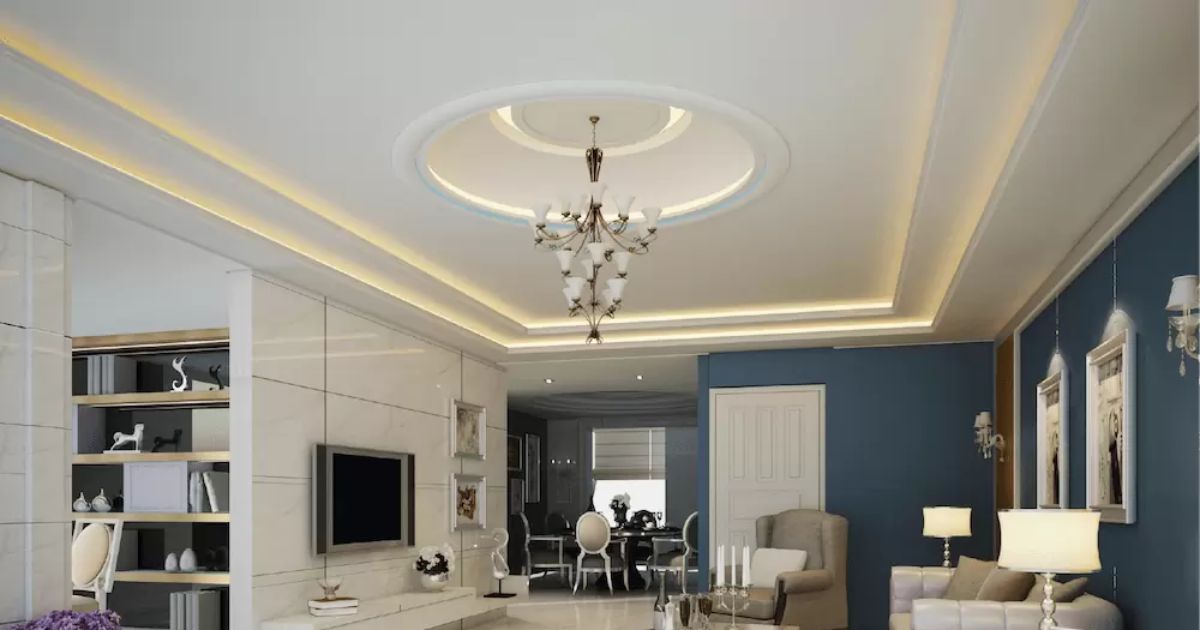 Tham khảo cách phối hợp trần thạch cao với trang trí nội thất