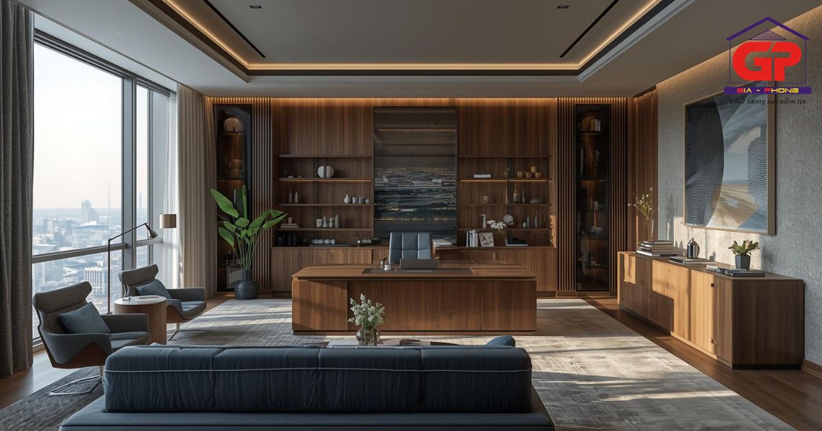 Tham khảo những mẫu văn phòng giám đốc đẹp được Gia Phong tổng hợp trong bài viết này