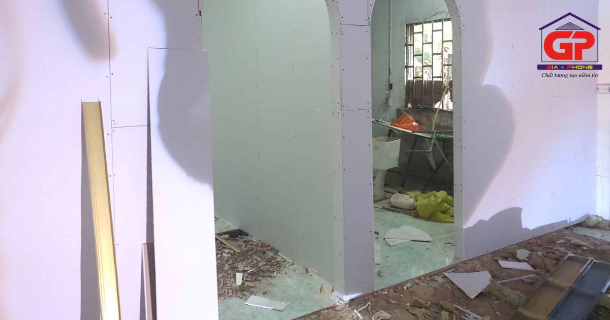 Thi công vách ngăn thạch cao tốt nhất