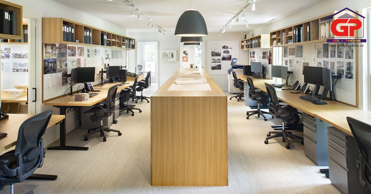 Tối ưu không gian lưu trữ để tiết kiệm diện tích văn phòng làm việc nhỏ